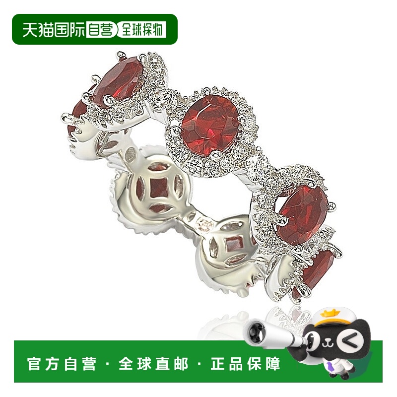 自营Suzy Levian Oval-Cut Blue Sapphire Cubic Zirconia in Ste