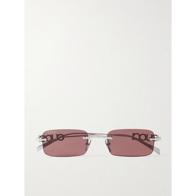 Gucci 古驰 男士 矩形太阳眼镜 GG1808S metal金属色 舒适时尚