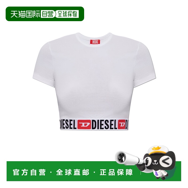 欧洲直邮1h可退 diesel 女士 上装T恤短袖