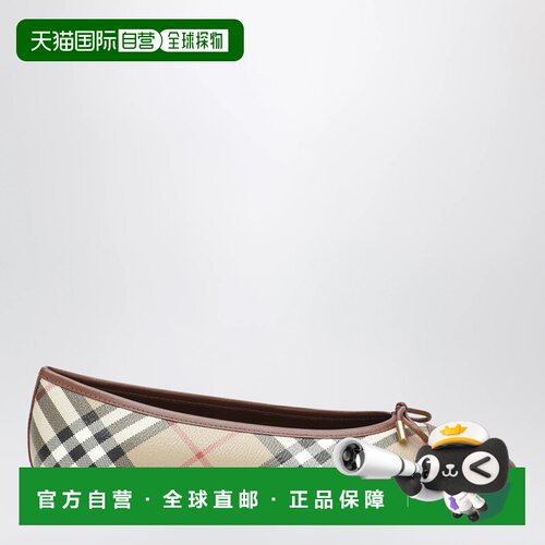 香港直邮BURBERRY 女士芭蕾乐福鞋 8132349179720【付后1h可退】