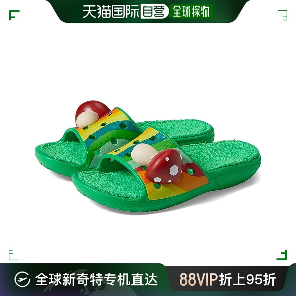 香港直邮潮奢 Crocs卡骆驰女童 Zen Garden Sensory经典款毛绒