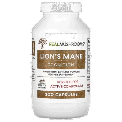 香港直发Real Mushrooms素食胶囊猴头菇蘑菇提取300粒