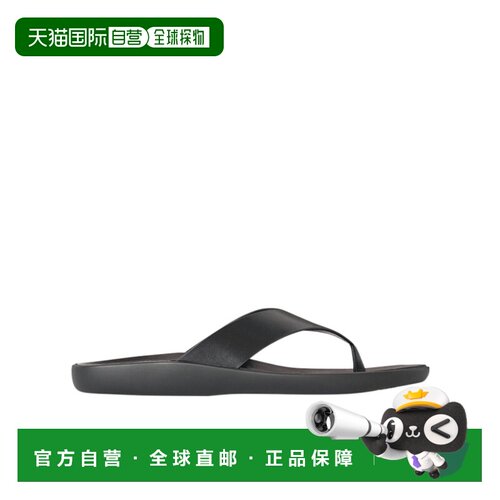 香港直邮THE ROW 女士拖鞋 F1808L825BLK SS2026 黑色 Leger 人字