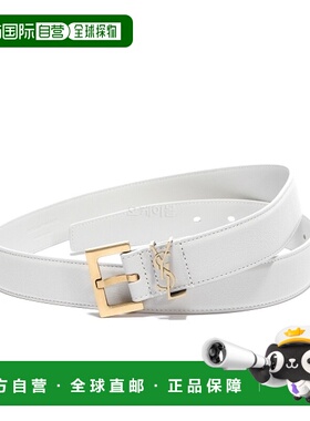 韩国直邮SAINT LAURENT PARIS 634437 BOO0W 皮带 9207腰带牛皮