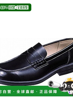 日本直邮Moonstar 男鞋 BVL640 黑色 MOONSTAR 41406401 乐福鞋类