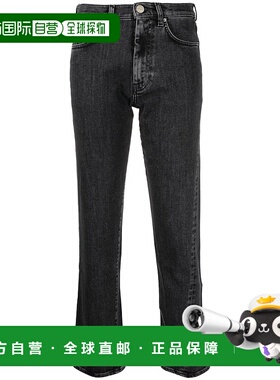 1h可退 香港直邮潮奢 TOTÊME 女士 TOTEME PRE 灰色牛仔裤 222232