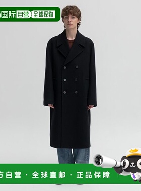 韩国直邮INSILENCE设计师款通用日常休闲宽松时尚大衣IM2B4CT21BK