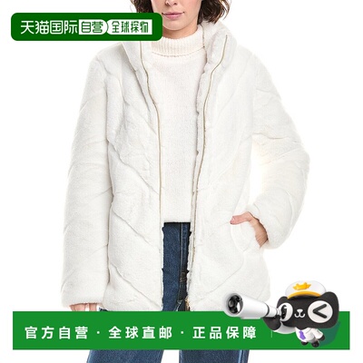 自营Via Spiga凹槽夹克-白色 美国奥莱直发外套