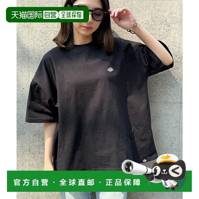 日本直邮Dickies 左胸单点中厚印花T恤 5222-TTMDK1