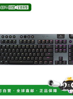 【日本直邮】Logicool G罗技G 无线游戏键盘 黑色 G915WLX-LNBK
