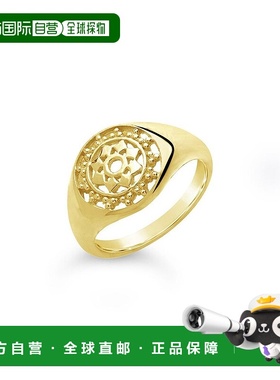 1h可退 【美国直邮】sterling forever 通用 戒指纯银图章