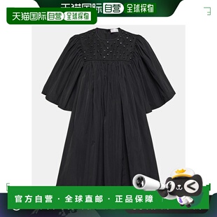 香港直邮Red 女士 Valentino 华伦天奴 精饰塔夫绸迷你 红 1h可退