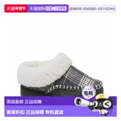 Nyla Women 自营Dearfoams Moccasin Plaid Clog Felted Toe