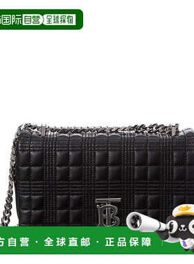 自营 Burberry Lola 小号皮革单肩包 - 黑色 美国奥莱直发