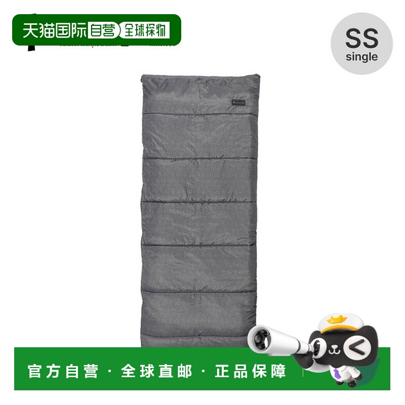 日本直邮Snow Peak SS Single BD-105GY 睡袋寝具被褥住宿防灾灾
