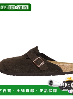 1h可退 日本直邮BIRKENSTOCK 男士 Boston LEVE Mocca 软木鞋垫