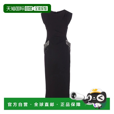 香港直邮PINKO 女士连衣裙 105753A2Q2Z99 AW2025 黑色 Freccette