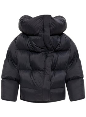 BALENCIAGA 女士羽绒服 831505TNO121000 SS2025 黑色