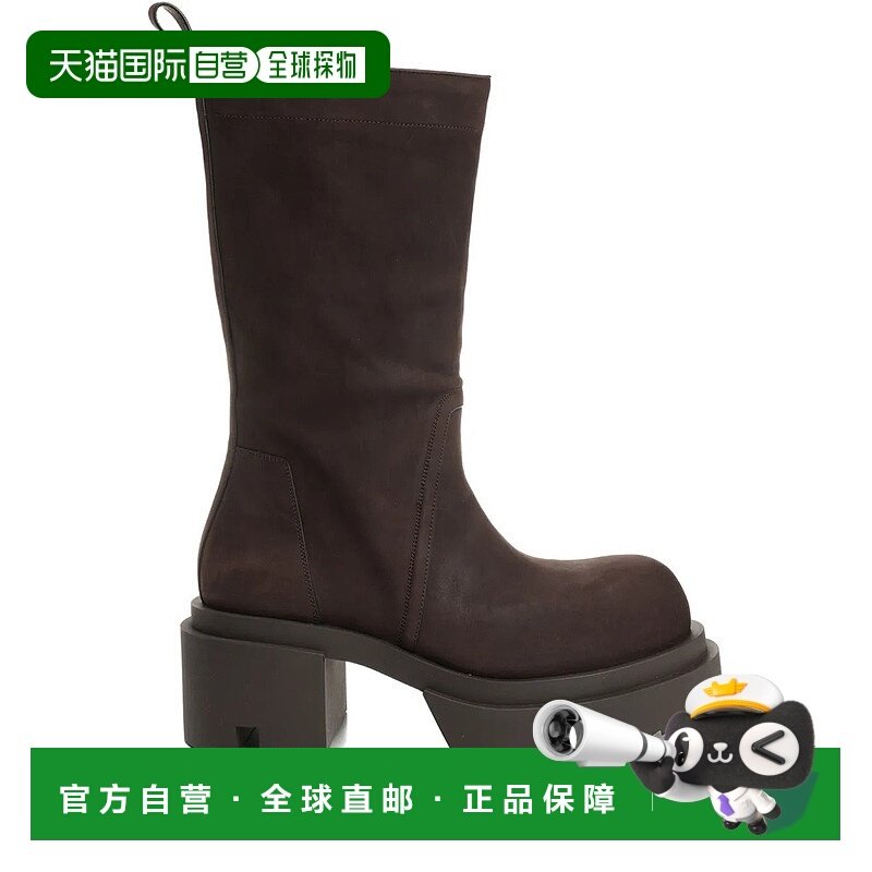 美国直邮RICK OWNS-男式牛磨砂小牛拉式Bogun靴