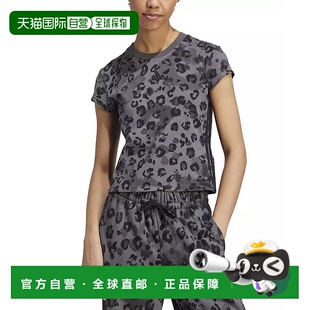 美国直邮 T恤新款 adidas 上装 女士 1h可退
