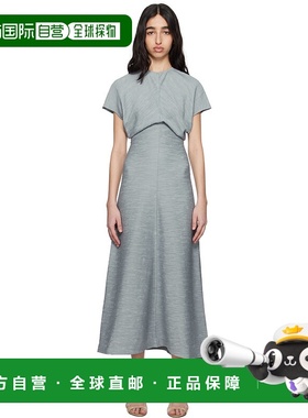 1h可退 香港直邮潮奢 TOTÊME 女士 蓝色 Slouch Waist Crinkled