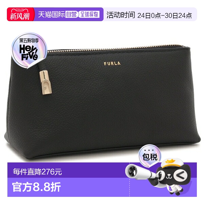 日本直邮FURLA 小包 Gotcha 黑色 女款 FURLA WE00710 BX3036 O60