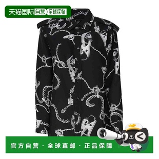 AW2024 8088942 黑色 Silk Wit 香港直邮BURBERRY Shirt 女士衬衫