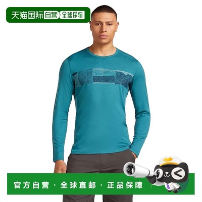 香港直邮ICEBREAKER 美利奴羊毛 200 绿洲 克鲁 高海拔系列 长袖