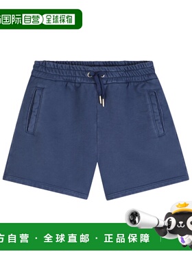 香港直邮CHLOÉ 女童短裤 C2085680S SS2026 蓝色 抽绳短裤