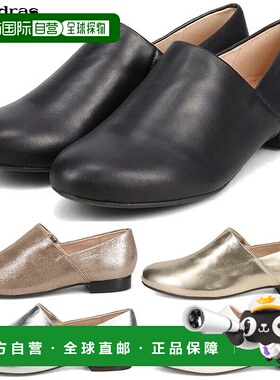 日本直邮MODELLO 女士软皮一脚蹬鞋2E 码休闲时尚易于穿脱脚感舒M