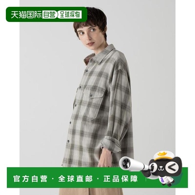 1h可退 日本直邮PENDLETON CPO款衬衫 CHARCOAL/GRAY