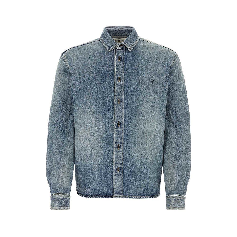 saint laurent 男士 衬衫