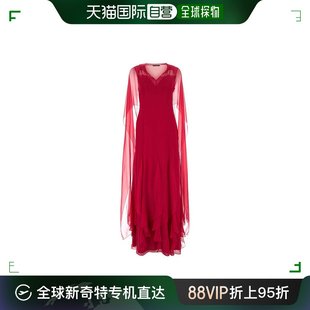 Alberta Ferretti 女士 V04150 香港直邮潮奢 领中长雪纺连衣裙