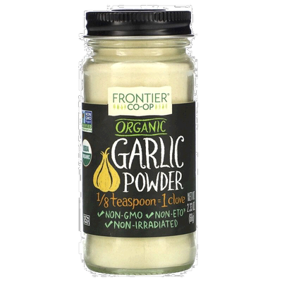 香港直发Frontier Co Op有机大蒜粉调味料烹饪食品用66g