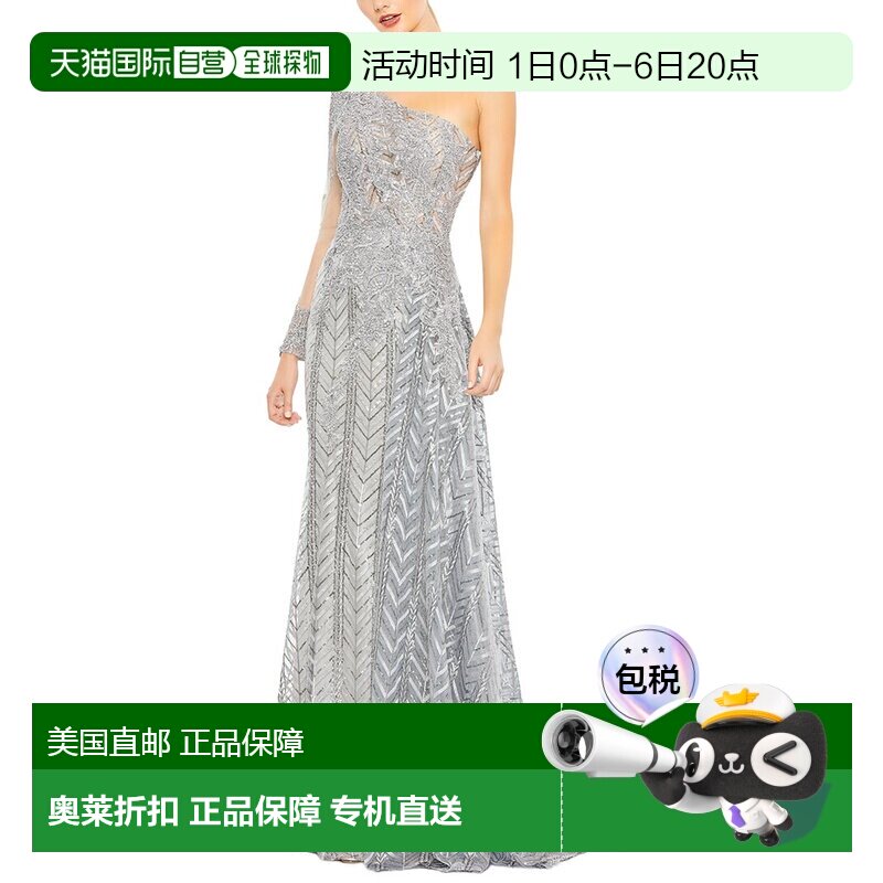 自营mac duggal  礼服/晚装 美国奥莱直发连衣裙长裙图片