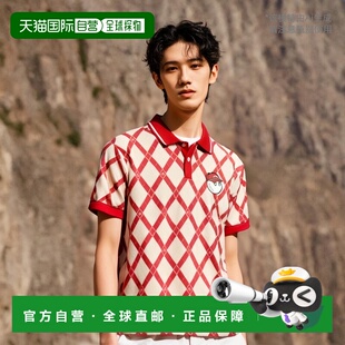 Polo衫 男士 M4321PTS04CRM ARGYLE 韩国直邮MALBON PATTERN GOLF