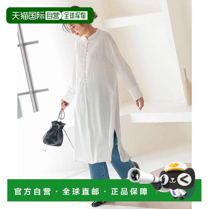 日本直邮KOBE LETTUCE 中国风侧边开衩缝线连衣裙 [E2726]