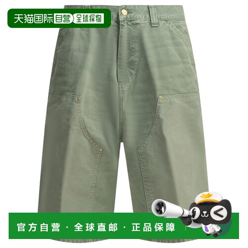 香港直邮CARHARTT WIP 男士短裤 I0368703RF17 AW2026 绿色