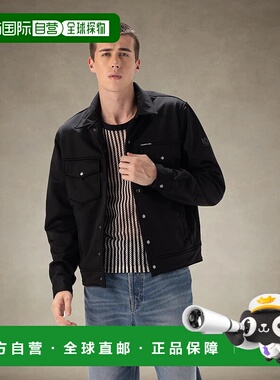 自营 members only男式软壳衬衫夹克-黑色 美国奥莱直发