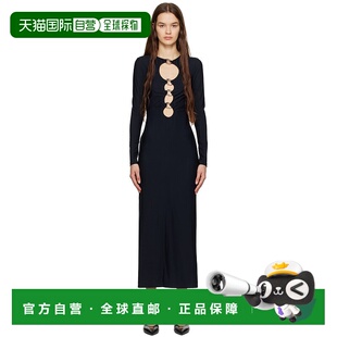 香港直邮潮奢 黑色镂空连衣裙 Burberry 女士 8062 巴宝莉 1h可退