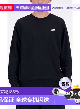 日本直邮New Balance 53SPORTESSENTIALS 黑色运动圆领衫