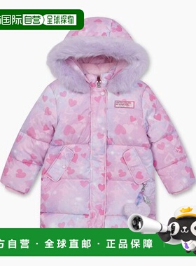 韩国直邮BENETTON儿童童装羽绒服QADJ04361PK高端流行 休闲时尚