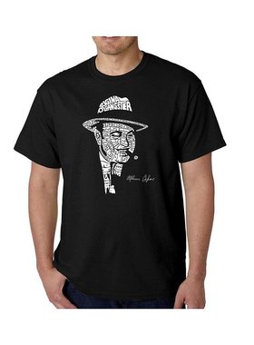 LA Pop Art|男式文字艺术 T 恤 - Al Capone - Original Gangster