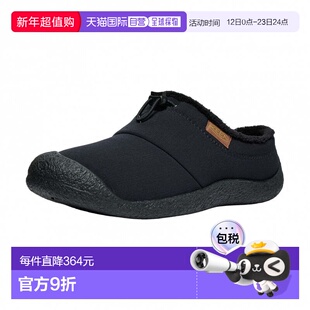 日本直邮KEEN 豪泽三号拖鞋 1029441 男士户外徒步鞋 黑色休闲鞋
