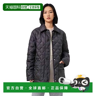 欧洲直邮自营BURBERRY博柏利女士贴袋按扣开襟舒适日常棉服