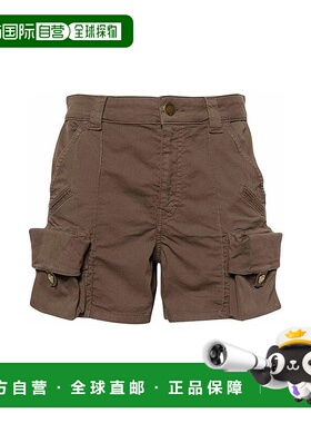 香港直邮PINKO 女士短裤 102992A1M4L74BROWN SS2024 棕色 PINKO