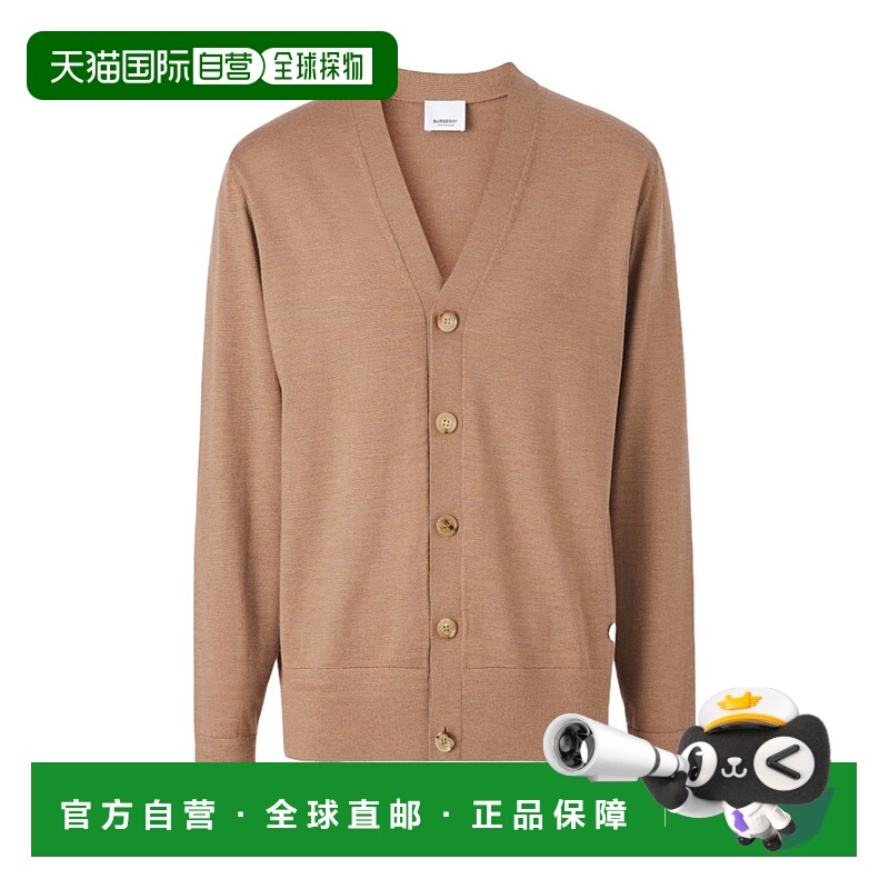 1小时内可退 香港直邮BURBERRY 男士针织毛衣 80503631开衫长袖