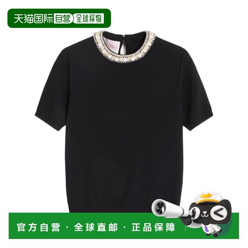 香港直邮VALENTINO 女士针织衫 BKC63I96A0NO AW202支付后1h可退