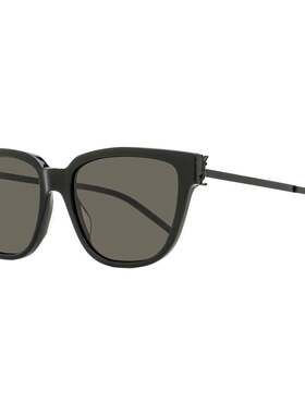 自营Saint Laurent Women's YSL Cat Eye Sunglasses SL M48S 001