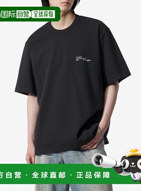 韩国直邮STUDIO NICHOLSON 男士T恤MODULESNM1167BLACKSS24